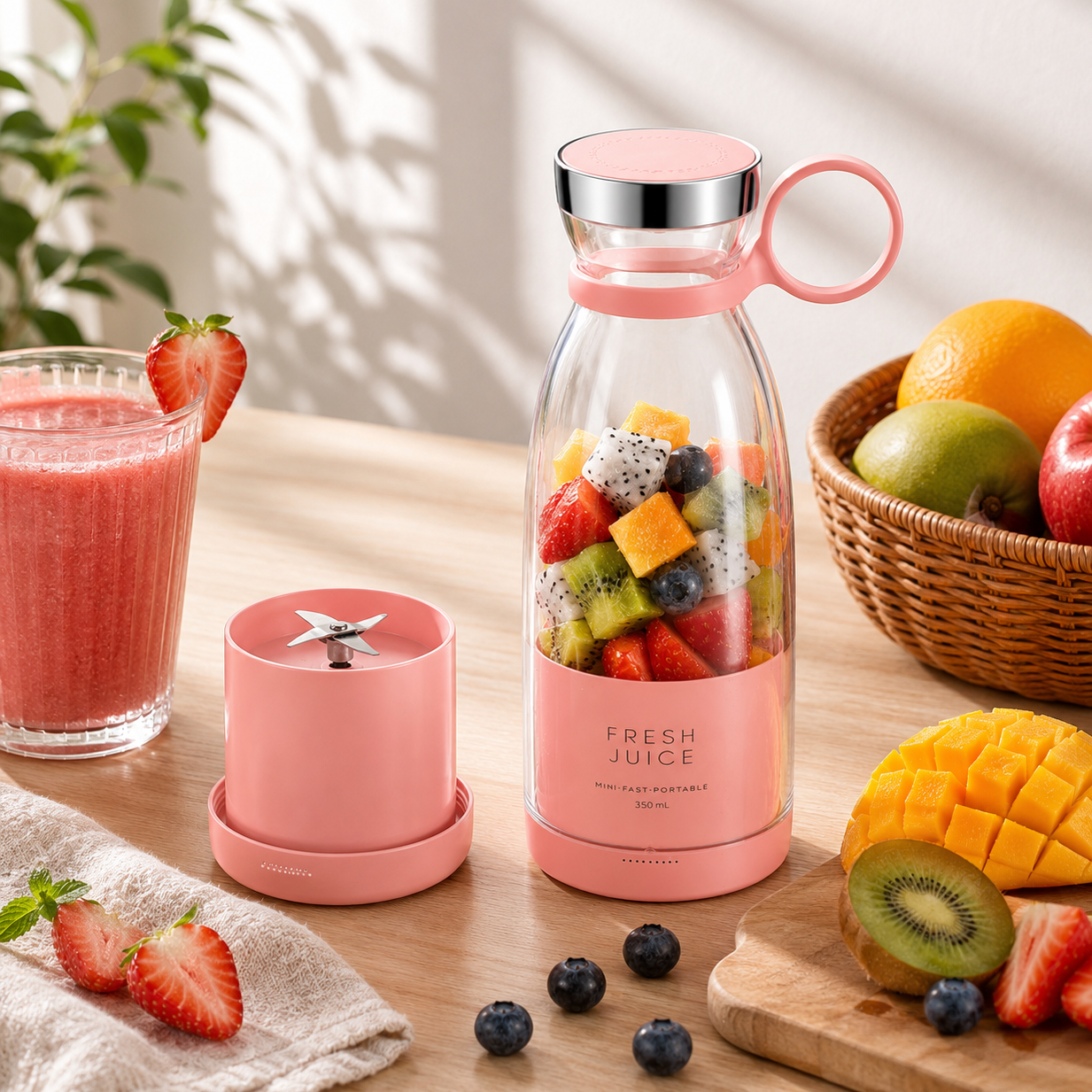 Portable Mini Blender for Fresh Juice