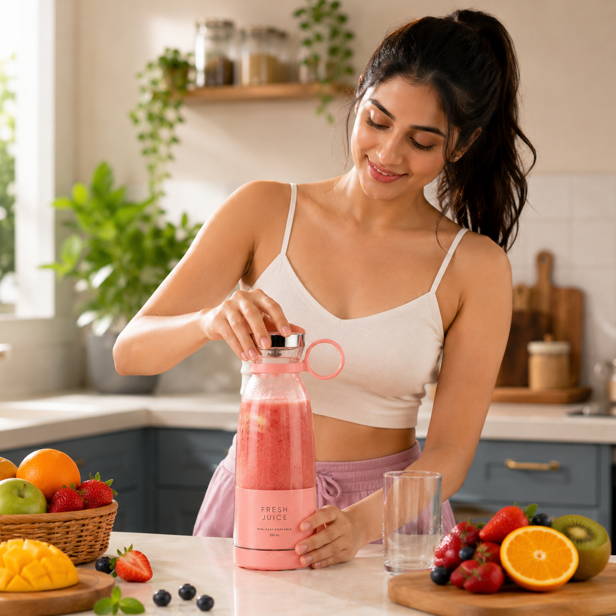 Portable Mini Blender for Fresh Juice