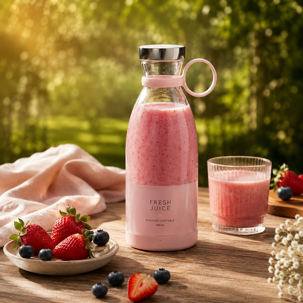Portable Mini Blender for Fresh Juice