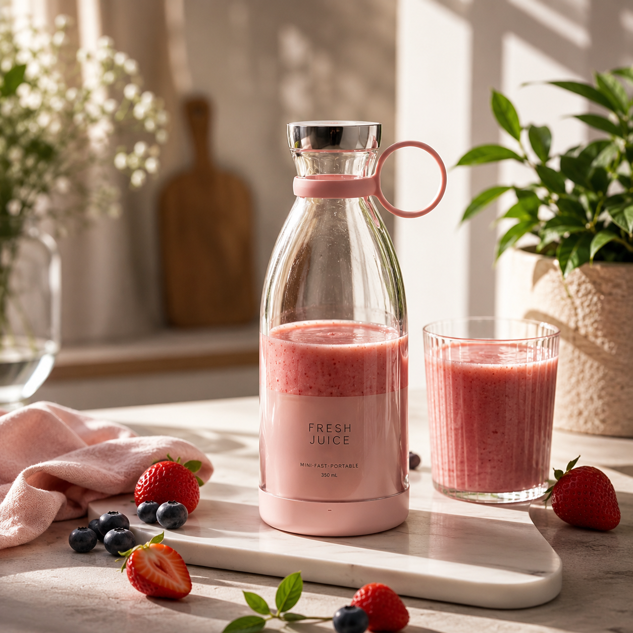 Portable Mini Blender for Fresh Juice