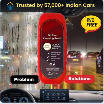 Car Windshield Oil Film Cleaning Brush (Buy 1 Get 1 Free)